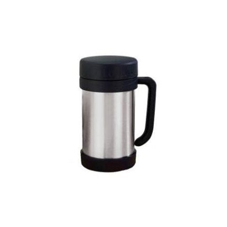 Brentwood 0.5L Wide Mouth Glass Vacuum / Foam Insulated Food Thermos